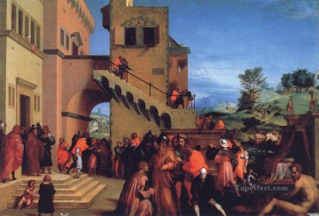 アンドレア・デル・サルト Painting - ジョセフの物語2 ルネッサンスのマニエリスム アンドレア デル サルト